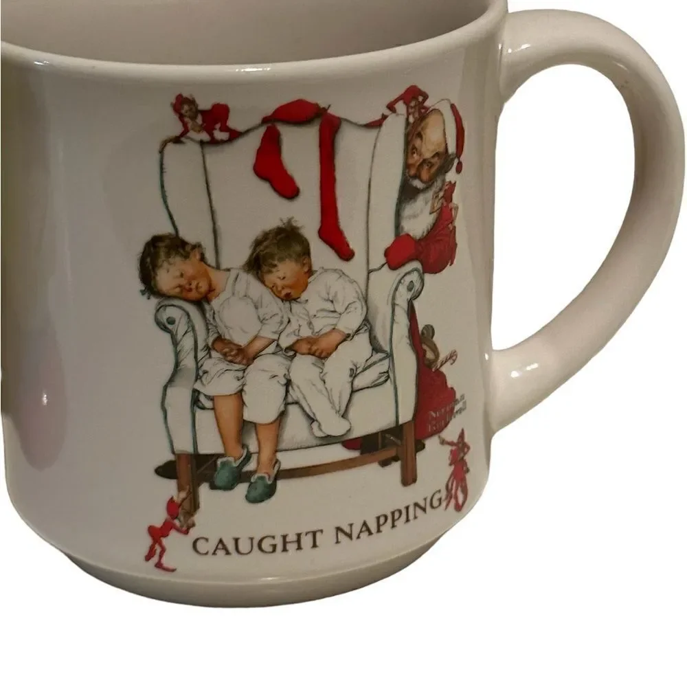 Vintage christmas mugs ceramic, excellent quality mug  gifts gift basket party